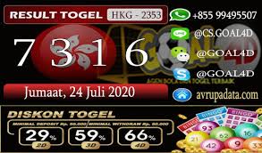 Hasil Pengeluaran Togel Hongkong 24 Juli 2020 22 Juni Hong Kong Tanggal