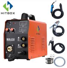 Both the tig and mig welding are basically arc welding processes as electric arc is constituted between the electrode and the base plates to melt down the faying surfaces and to form the coalescence. China Hitbox Mig Welder Mig250 New Arrival Mig Tig Arc Welding Machine Gas Gasless Welder 220v Professional Mig Welding Machine 3 In 1 China Mig Welder Mig Welding Machine