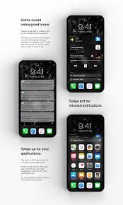 Ios 13 Phoneos On Behance Iphone Organization Iphone Layout Apple Watch Iphone