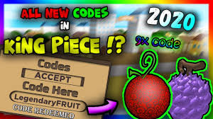 9x Code All New Codes In King Piece Alpha 9 2020 Roblox Youtube