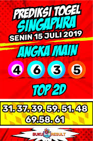 Prediksi Sgp Hari Senin 15 Juli 2019 15 Juli 24 Juli Singapura