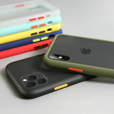 For Iphone 12 Pro Max 11 8 7 Xr Ultra Thin Shockproof Tpu Matte Slim Case Cover Silicone Iphone Cases Iphone Iphone Cases