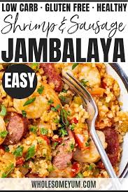 Low Carb Keto Jambalaya Recipe In 2020 Jambalaya Recipe Jambalaya Recipe Instant Pot Low Carb Jambalaya Recipe