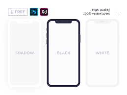 A Flat Iphone X Mockup Crafted With Adobe Xd Adobexd Iphonex Mockup Iphone Mockup Free Iphone Mockup Free Mockup