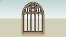 3d Model Of 3d Victorian Arched Gothic Church Window