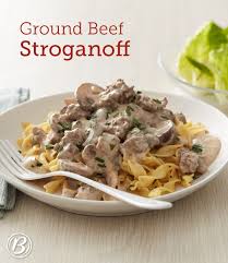 Ground Beef Stroganoff Recipe Ground Beef Stroganoff Dinner With Ground Beef Beef Dinner