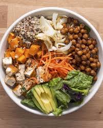 Protein Packed Buddha Bowl In 2020 Vegetarian Dinners Vegetarian Recipes Dinner Bowls Recipe