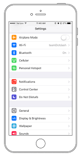 How To Set Up And Use Personal Hotspot On Iphone Iphone Battery Life Iphone Battery Hot Spot