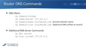 Dns On Cisco Routers Flackbox