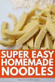 Easy Homemade Noodles Recipe Easy Homemade Noodles Noodle Recipes Homemade Noodle Recipes Easy