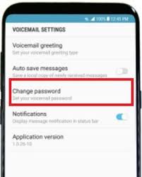 Forgotten Voicemail Password You Will Not Able To Access Voicemail Feature You Can Change Reset Voicemail Password On Galaxy Voicemail Messages Phone Apps
