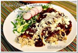 Chicken Mole Enchiladas Enmoladas De Pollo Chicken Mole Mexican Food Recipes Authentic Mexican Food Recipes