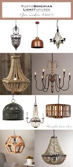 Rustic Bohemian Light Fixtures Under 300 Rustic Bohemian Drop Cloth Curtains Rustic Light Fixtures