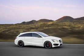 Yes Yes Yes The Mercedes Benz Cla45 Amg Wagon Is Here Shooting Brake Cla 45 Amg Benz