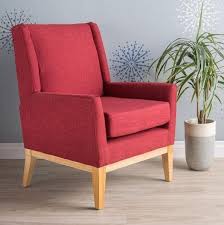 Red Fabric Accent Chair Sofacreations Fabric Accent Chair Accent Chairs For Living Room Accent Chairs