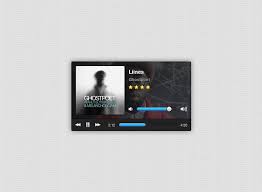 Free Mini Music Player Freebies Web Design Freebies Music Players Music Player Design