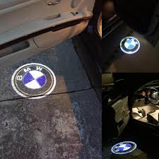 2 Pcs Led Step Door Courtesy Welcome Light Ghost Shadow Laser Projector For Bmw Bmw Ghost Lights Bmw Accessories