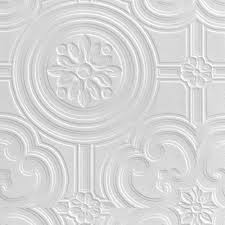 Anaglypta Luxury Egon White Ceiling Paintable Wallpaper Departments Diy At B Q Paintable Wallpaper Vinyl Wallpaper White Ceiling