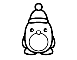 Dibujo Pinguino Para Colorear