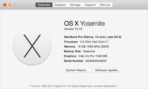 Find The Model And Serial Number Of Your Mac Microsoft Exchange Server Software Update Macbook