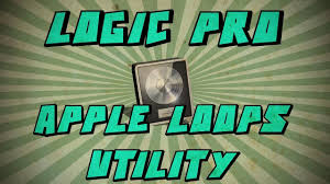 Logic Pro X Apple Loops Utility Youtube