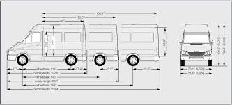 Image Result For Sprinter Van Dimensions Mercedes Sprinter Sprinter Van Sprinter Van Conversion Layout