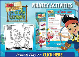 Jake And The Neverland Pirates Free Easter Activities Pirate Activities Pirate Crafts Easter Activities