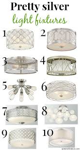 Lamps Plus Shopping For Silver Light Fixtures Silver Light Fixture Bedroom Light Fixtures Low Ceiling Lighting
