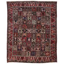 Antique Persian Bakhtiari Rug With Four Season Garden Design Bakhtiari Rugs Modern Persian Rug Persian Area Rugs