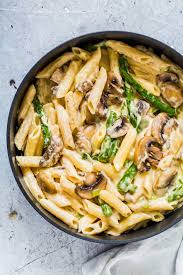 This Asparagus Mushroom Pasta Recipe Is Simple Tasty Comforting And Awesome Recipesfromapantry Asparagus Pasta Recipes Pasta Recipes Mushroom Recipes Pasta