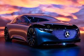 Mercedes Benz Vision Eqs Luxury Electric Concept Car Stock Photography Sponsored Eqs Luxury Vision Mercedes Benz Mercedes Benz Concept Cars Benz