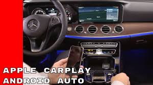 2017 Mercedes Apple Carplay And Android Auto Youtube