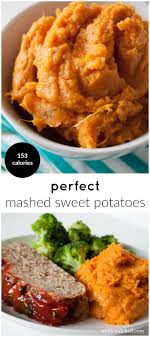 Perfect Mashed Sweet Potatoes Recipe Sweet Potato Recipes Recipes Mashed Sweet Potatoes