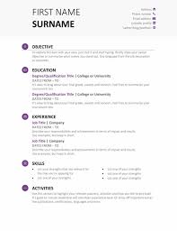 Free cv templates specially designed for students. Student Cv Modern Design