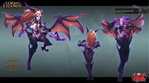 I Have A Chance To Work On This Zyra Skin Also My Main In League Of Legend Got The Idea A While Back And The Concep Sorceress Character Art League Of