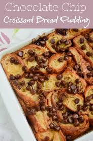 Pin On Croissant Bread Pudding