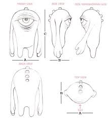 How To Make A 2d Drawing Into A 3d Plushie Very Informative Can T Wait To Try This Drawing Stars Character Model Sheet Plush Pattern