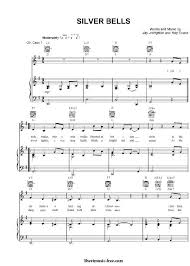 Silver Bells Sheet Music Christmas Song Christmas Sheet Music Sheet Music Pdf Sheet Music