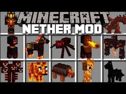 Minecraft Nether Mod Travel To The Nether And Fight Mobs Minecraft Youtube Minecraft Minecraft Art Minecraft Toys