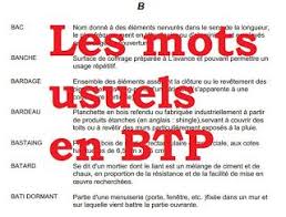 Les Mots Technique De Batiment Pdf Genies Vocab Danger Sign