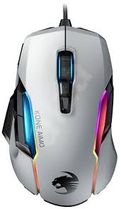 While the kone aimo follows common standards for usb hid devices and should technically work with all common operating systems (os) like macos or linux, we develop our hardware and software. Roccat Kone Aimo Remastered White Gaming Mouse Alzashop Com