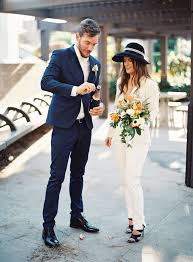 Bridal Pantsuit Courthouse Wedding Endless Cool Girl Style Courthouse Wedding Civil Wedding City Hall Wedding