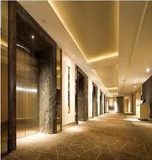 Lift Lobby Cove Ceiling Design Linear Lighting Cove Lighting