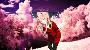 Zero two desktop wallpapers, hd backgrounds. Wallpaper Zero Two Zero Two Darling In The Franxx Darling In The Franxx 1920x1080 Xsellah 1313933 Hd Wallpapers Wallhere