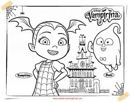 25 Marvelous Photo Of Vampirina Coloring Pages Albanysinsanity Com Disney Coloring Pages Halloween Coloring Pages Halloween Coloring
