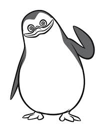 Dibujo Pinguino Para Colorear