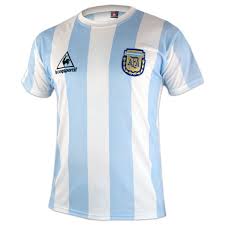 Argentina Home Kit 1986 Le Coq Sportif Football Shirts Cool T Shirts Sportswear