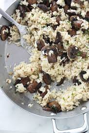 Risotto Aux Champignons Et Parmesan Recette Facile Recette Risotto Champignons Faire Un Risotto Recette Champignon Frais