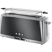 Russell Hobbs 23251 56 Toaster Grille Pain Luna Special Baguette Cuisson Rapide Chauffe Viennoiserie Gris Achat Vente Grille Pain Toaster Cdiscount
