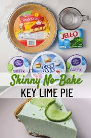 No Bake Skinny Key Lime Pie In 2020 Healthy Key Lime Pie Healthy Key Lime Key Lime Pie